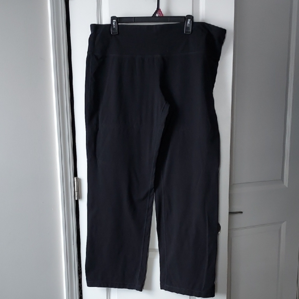 Athletic Works Black Activewear Pants 3xl